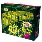 Feu artifice portable automatique 5 minutes