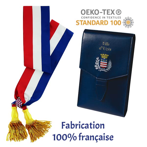 Echarpe de maire - fabrication 100% française