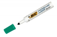 BIC Velleda 1741 Feutres pour Tableau Blanc Effaçables à Sec, Pte Conique  Moy - Assortis, Etui Cartn de 8