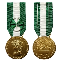 Médaille d'or du mérite personnalisée en métal doré récompense
