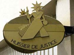 Des imprimés pour les huissiers de justice