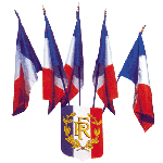 Lot de drapeaux