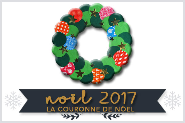 Tuto couronne de Noël